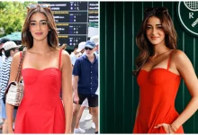 Ananya Panday at Wimbledon