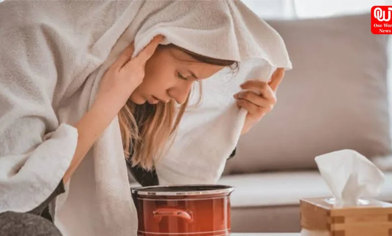 Facial steaming at home