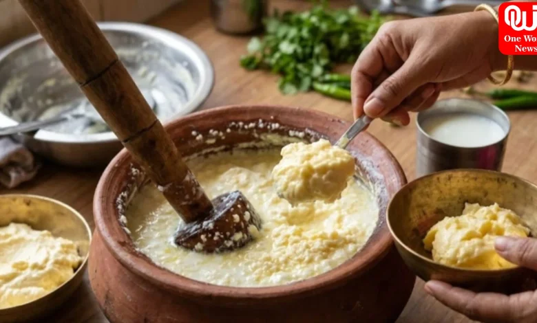 Butter From Curd Recipe