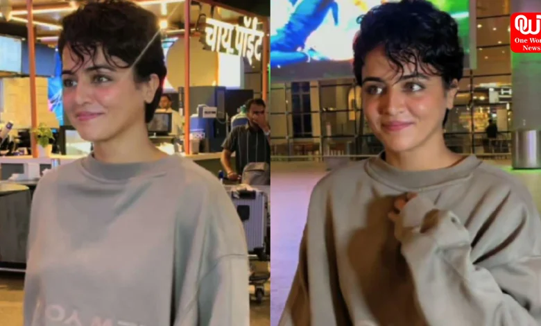 Wamiqa Gabbi Hair Style