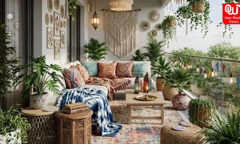 Boho Balcony Decor Ideas