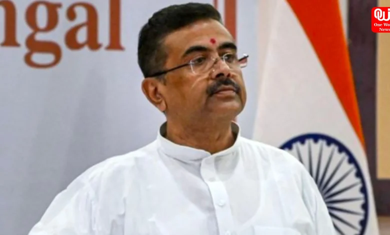 Suvendu Adhikari at Jadavpur