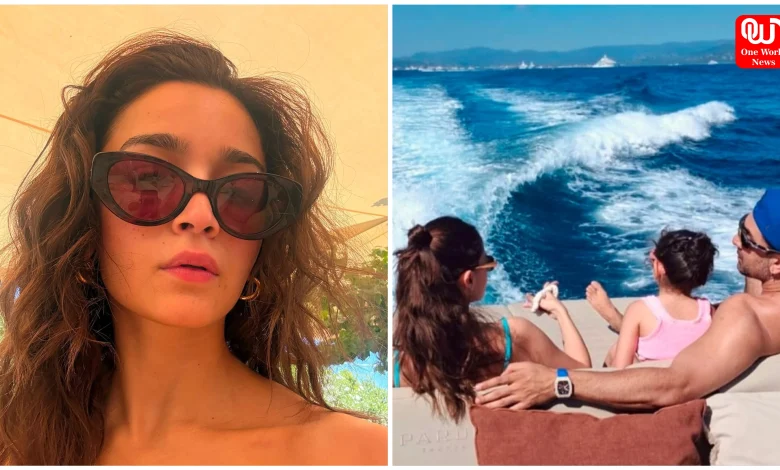 Alia Bhatt Vacation Photos
