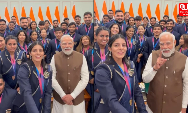 PM Modi Met CWG 2026 Medalists
