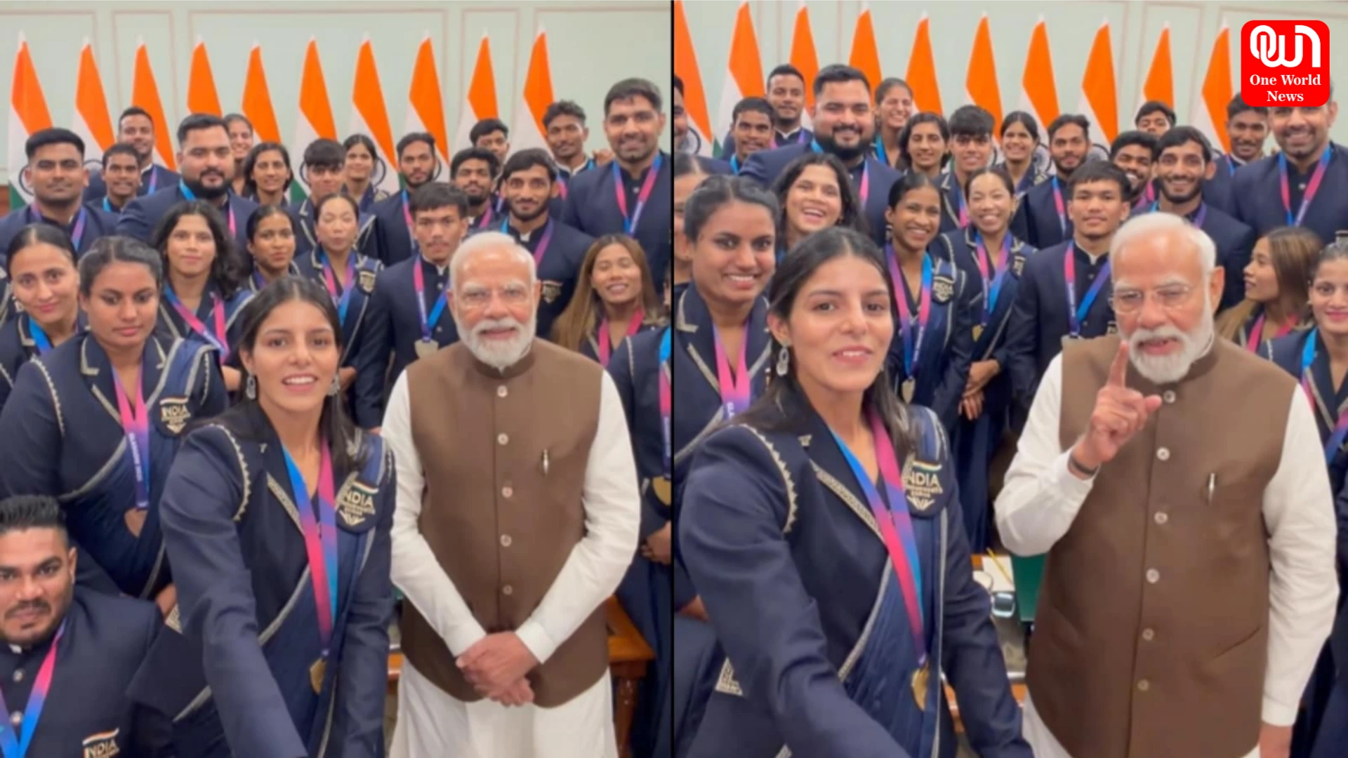 PM Modi Met CWG 2026 Medalists
