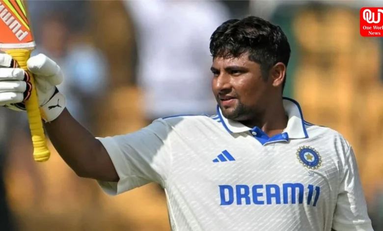 Sarfaraz Khan Reaction Team India Selection