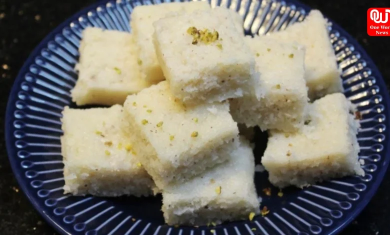 Coconut Barfi Recipe