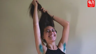 Colorful Armpit Hair Trend