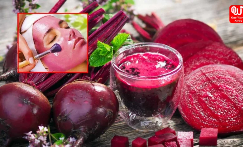 DIY Beetroot Face Pack