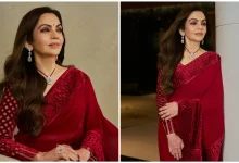 Nita Ambani Saree Look