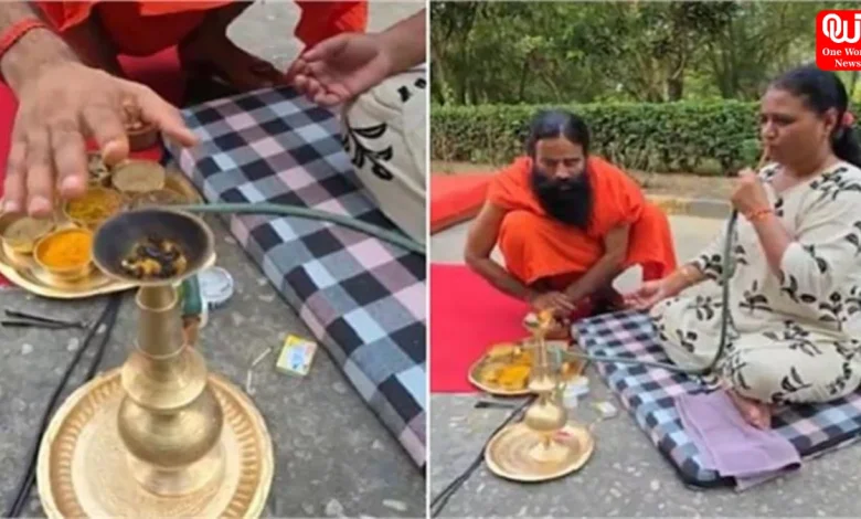 Baba Ramdev Ayurvedic Hookah Goes Viral
