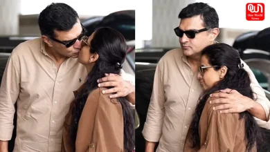 Vidya Balan Airport Lip Lock