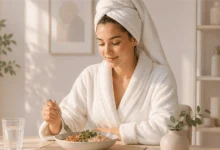 Bathing After Eating