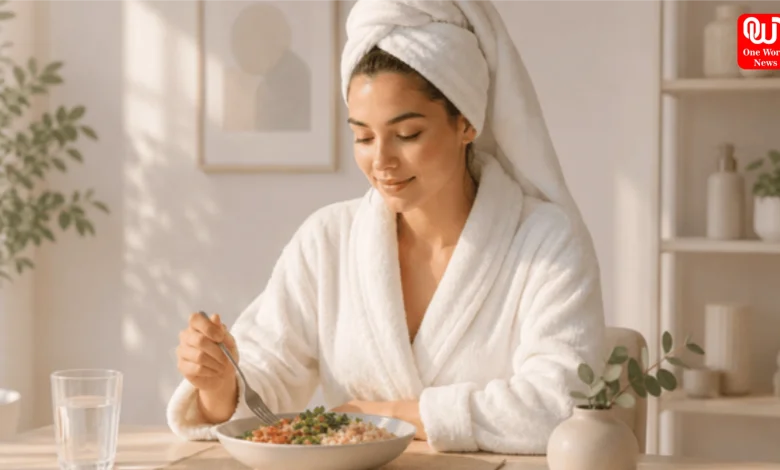 Bathing After Eating