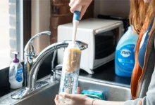 Cleaning the Water Bottle