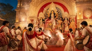 Bangladesh PM-Durga Puja