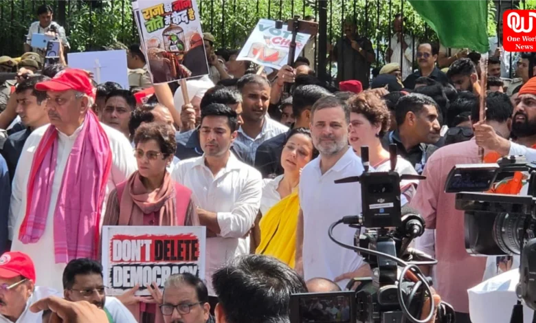 INDIA Bloc Protest