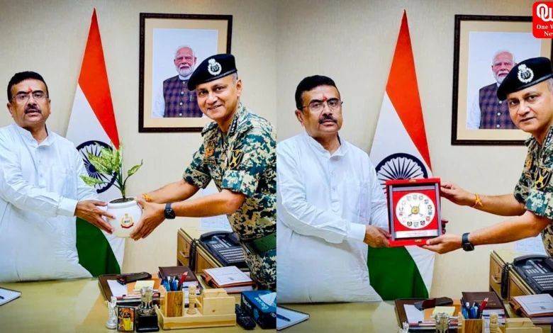 CM Suvendu Adhikari-BSF Meeting