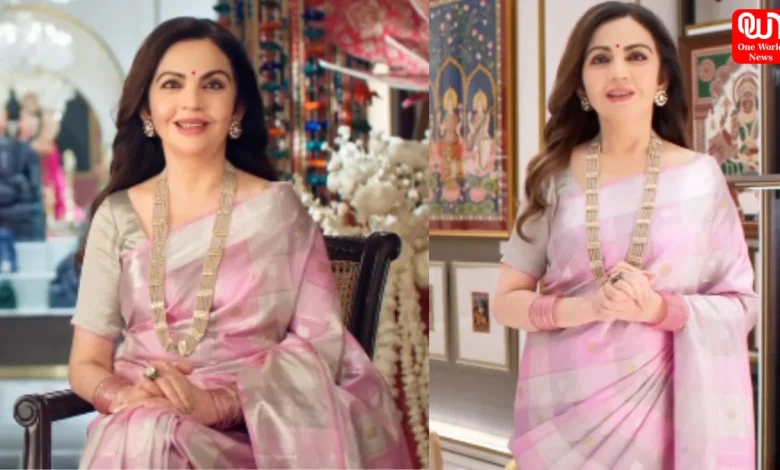 Nita Ambani Saree Look