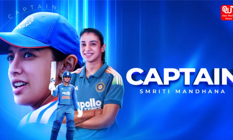 Smriti Mandhana New Captain